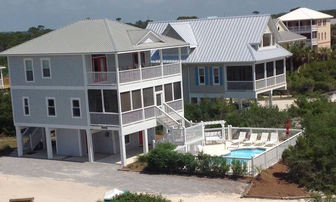 Cape San Blas House | Unforgettable 4-Bedroom Retreat with Private Pool & Ocean Views