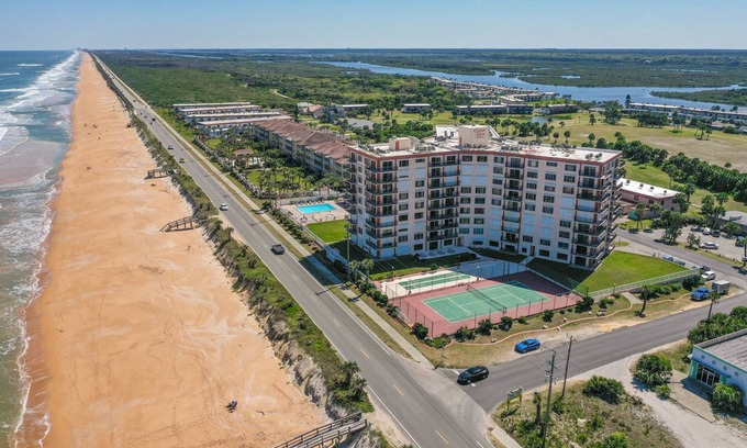 Flagler Beach Condo | Elegant Penthouse with Ocean and Intracoastal Views