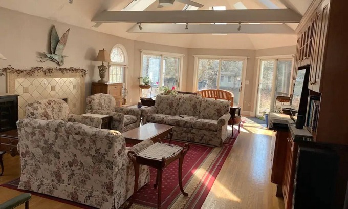 North Carver House | Discover Our Secret Garden: Ocean View & Spa Retreat