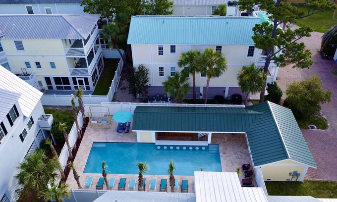 Tybee Island House | Experience Sunset Villa: 4BR Home with Private Pool & Arcade