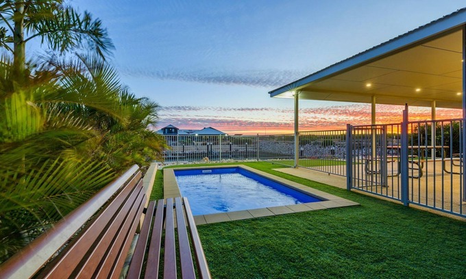 Exmouth House | Family-Friendly 4 Corella Court with Pool and Jetty Access