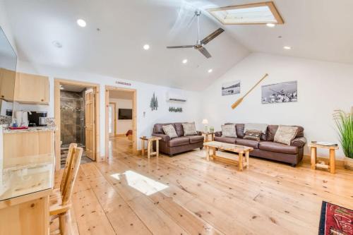 Bass Lake House | Inviting Cottage Suite with Private Hot Tub for Families