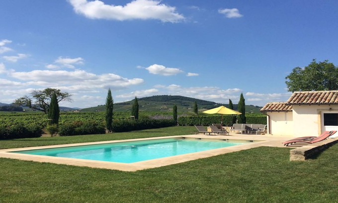 Charentay Cottage | Pet-Friendly Gîte with Pool in Beaujolais - Guest Rated 9.8