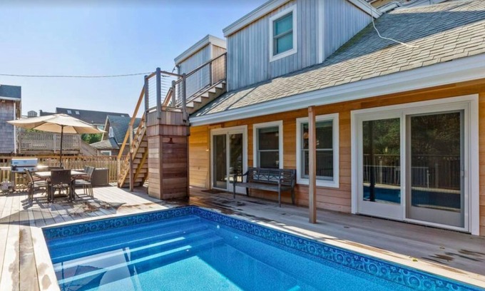 Ocean Bay Park House | Beachside Retreat with Heated Pool & Rooftop Deck