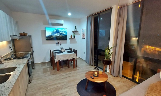 Mezcales Apartment | Convenient Hotel Near Flamingos Golf with Pool & Spa