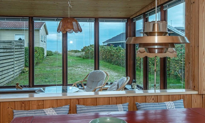 Hvidbjerg Strand House | Inviting 4-Person Holiday Home with Oceanfront Views
