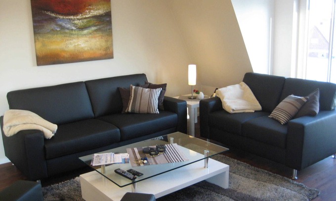 Busum Apartment | Oceanfront 4-Room Apartment at Appartementhaus Westwind
