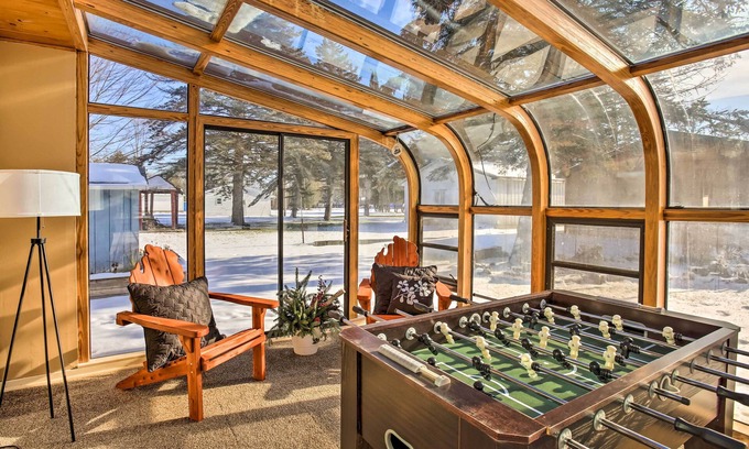 Houghton Lake House | Top-Rated Waterfront Houghton Lake House with Dock & Spa