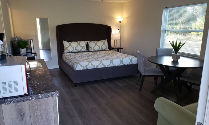 Warm Mineral Springs Apartment | Cozy Studio Near Mineral Springs with Ocean View & Kitchen