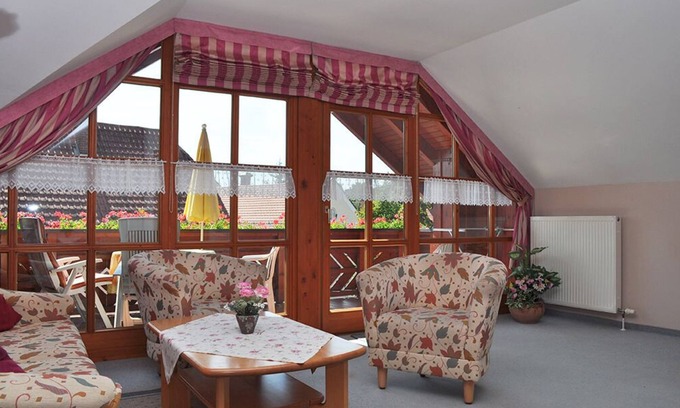 Bad Birnbach Apartment | Stunning 4*-Suite with South Balcony for a Perfect Getaway