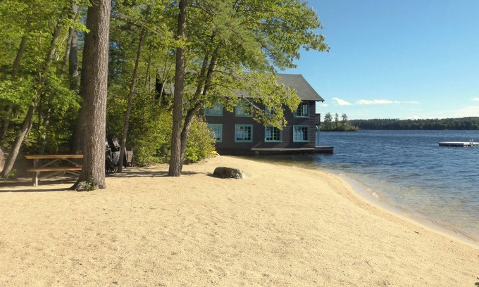 Bridgton House | Idyllic Beachfront Estate for Family Reunions & Retreats