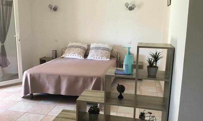 Bastelicaccia Apartment | Cozy Studio Retreat Just 10 Minutes from the Beach