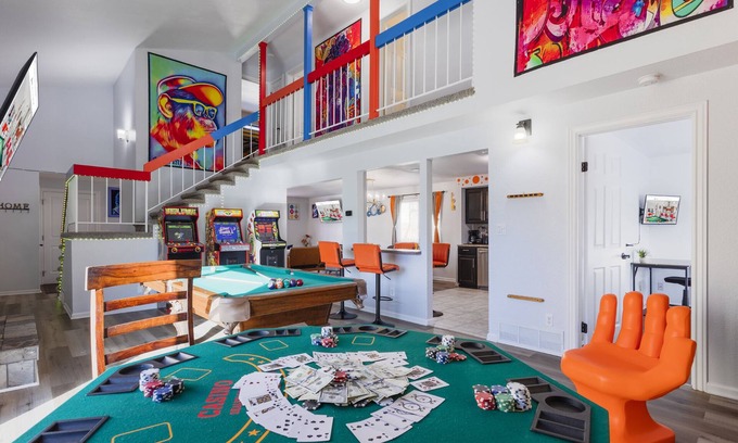 Arvada House | 420Friendly Escape with Hot Tub, Sauna & Arcade Fun