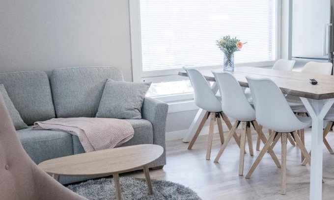 Rovaniemi Apartment | Elegant 2-Bedroom Serviced Apartment for up to 4 Guests