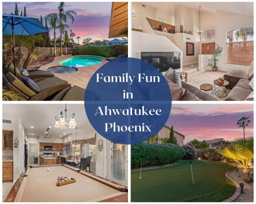 Ahwatukee Foothills House | Relaxing Stay at 47th Ahwatukee Phoenix - Pool & Hot Tub