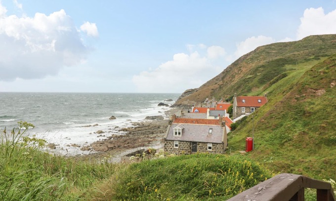 Banff Cottage | Discover 49 Crovie Village: Oceanfront Holiday Cottage