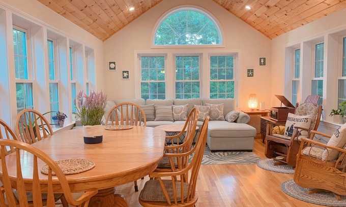 Cotuit House | Tranquil Cape Getaway: Family-Friendly with Ocean Views