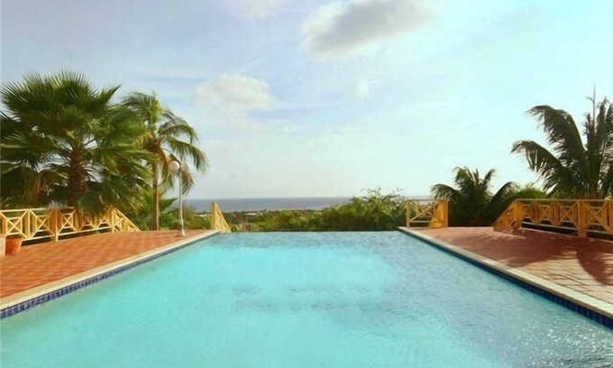 Piscadera Condo | Oceanview Condo with Private Pool in Piscadera Bay