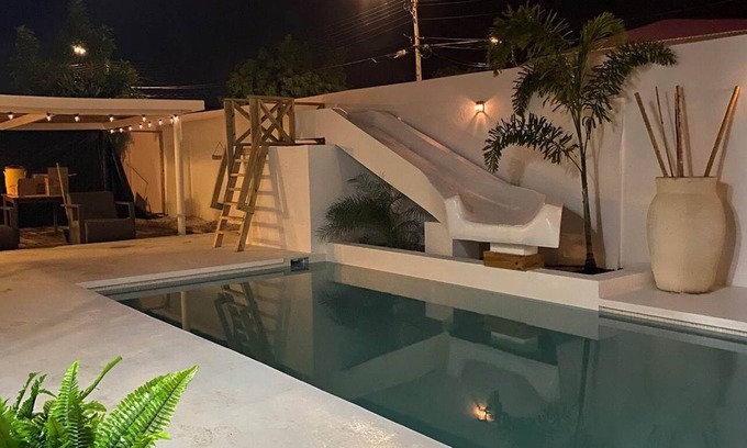 Cas Grandi Apartment | 4BlessingsCuracao ground-floor apartment, pool, playground, close to beaches