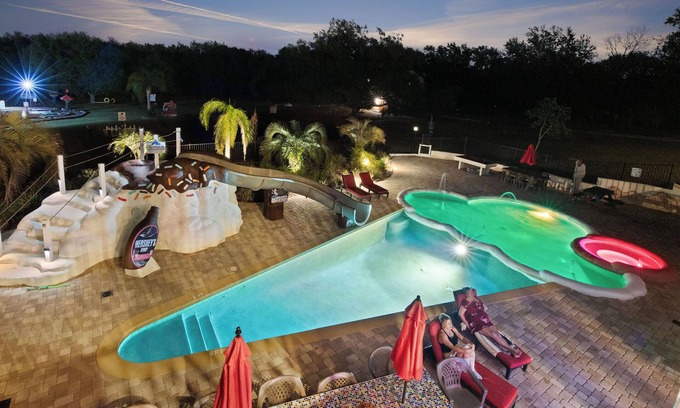 Clermont Villa | Spacious 5 Acre Estate with Pool, Splash Park & Golf!