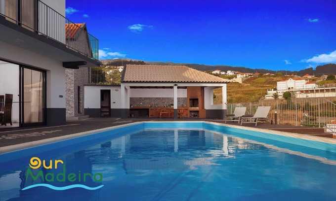 Estrela da Calheta Villa | Exceptional 5-Bed Retreat in Calheta with Pool & Games Room