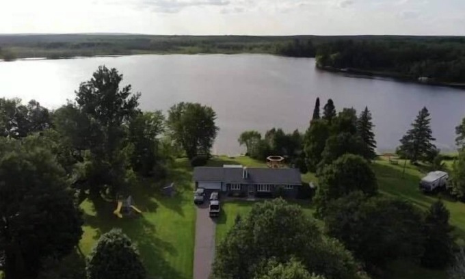 Winter House | Spacious 6-Bedroom Retreat in Winter, WI with Stunning Views