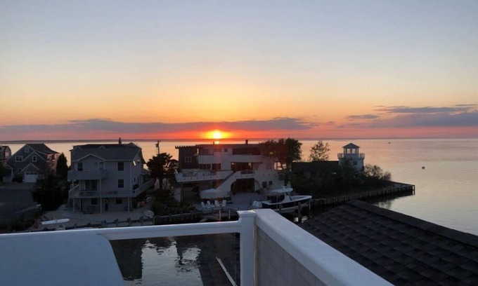 Harvey Cedars House | Spacious Bayfront Retreat with Pool, Steps from the Beach