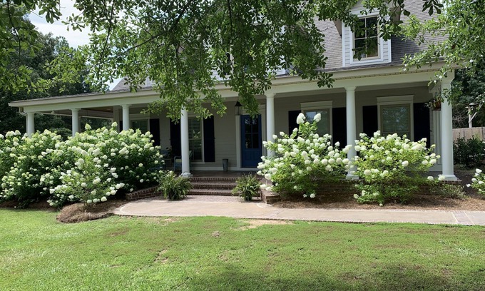 Water Valley House | Chic 5 Bedroom Farmhouse Near Downtown Oxford, Pet Friendly