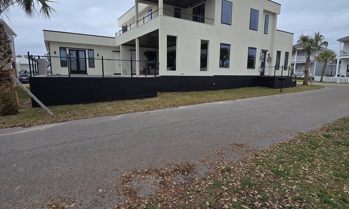 Gulfport House | 5-bedroom modern beach house with stunning Gulf views and a private pool