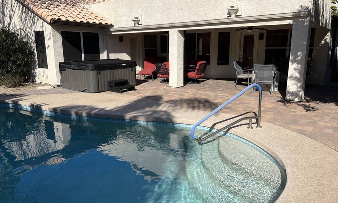 Arrowhead Ranch House | Ideal 5 Bedroom Retreat with Heated Pool Near Spring Training
