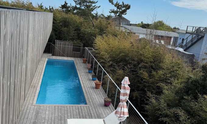 Ocean Beach House | 5-bedroom Summer Club Fire Island Ocean Beach Sunset Views Pool Tennis Gym