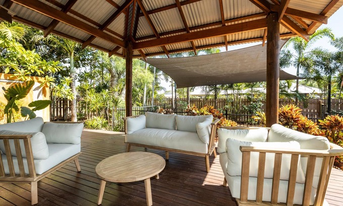 Cable Beach House | Elegant 5 Bedroom Home with Veranda & Private Pool Access