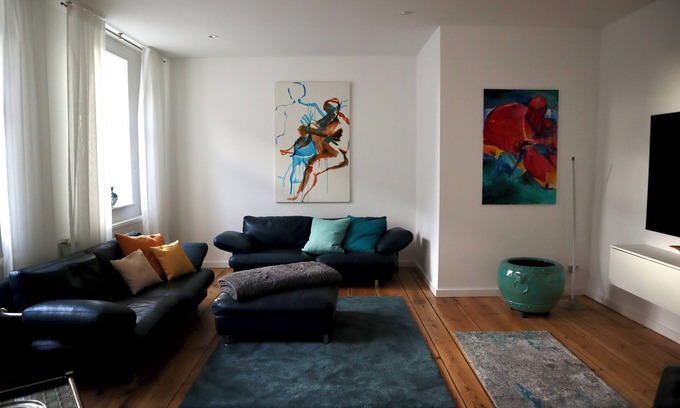 Breetz Apartment | Idyllic Getaway at Historic Gutshaus in Breetz by the River