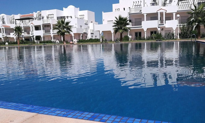 Marina Apartment | Enjoy Oceanfront Bliss at Saidia Beach Retreat Apartment