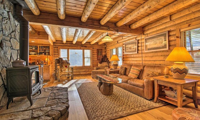 Arnold House | Inviting Arnold Cabin with Deck, Steps from Oceanfront Fun