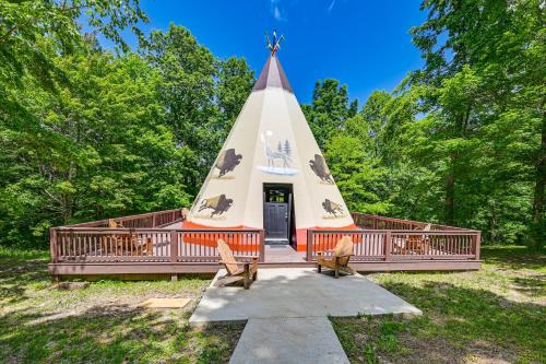 Mammoth Cave Apartment | 5 Mi to Mammoth Cave NP Teepee Studio Escape