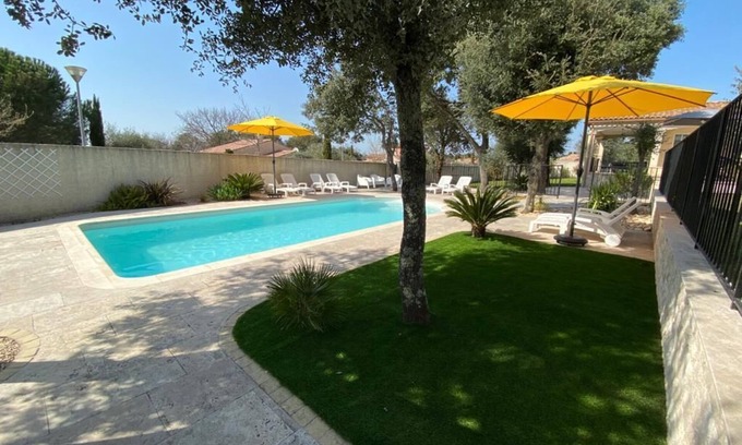 Saint-Siffret Villa | Idyllic Villa Near UZES with Pool for Perfect Family Getaway