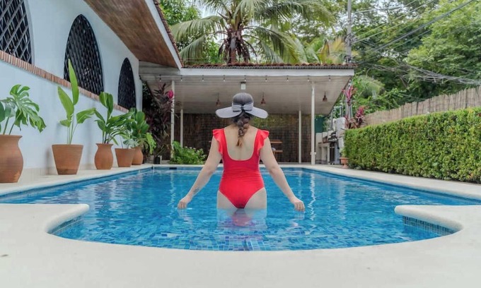 Coco Villa | European Escape: 5 Min to Beach with Private Pool Oasis