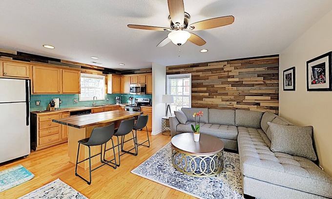 Woodfin House | Stylish Retreat Near Downtown Asheville with Pool & Spa
