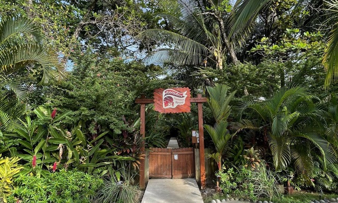 Carenero Island Apartment | Cozy 2BR Retreat: Ocean & Jungle Views Just Steps from Surf