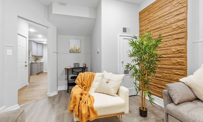 Utica Apartment | Inviting Stay with Spa & Breakfast in Downtown Utica NY