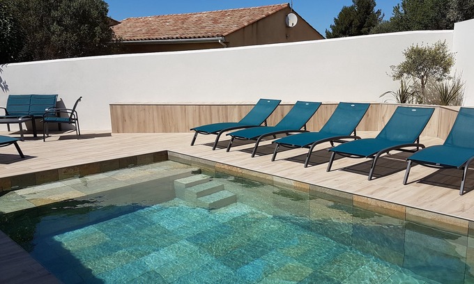 Vendres Villa | Perfect Villa with Pool Steps from the Beach and Fun Amenities