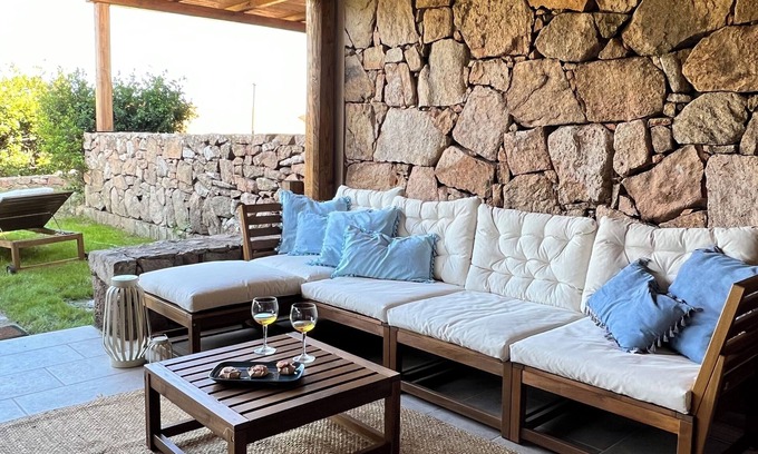 Capo d'Orso House | Beachside Retreat with Patio Near Porto Mannu, Sardinia