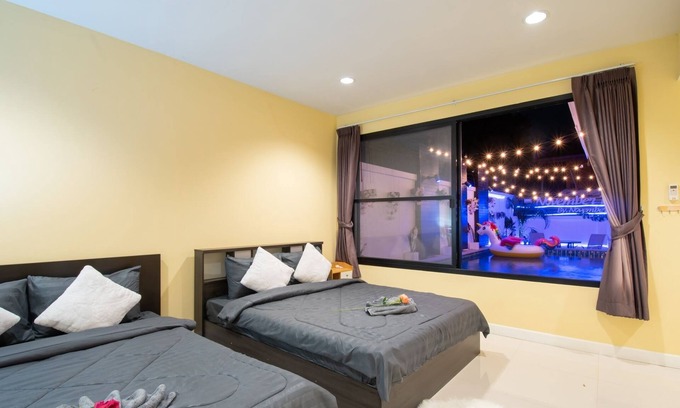 Pattaya House | Family-Friendly 4-Bedroom Pool Villa Near Jomtien Beach