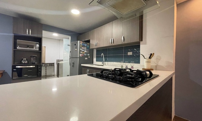 Guayabal Apartment | Convenient Stay Near Poblado with Free Parking & Wifi