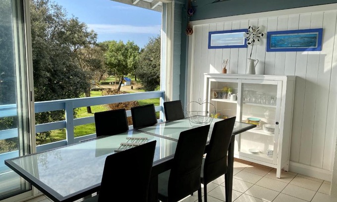 Biscarrosse Plage Apartment | Discover 5 Résidence de la Côte - Family-Friendly Retreat