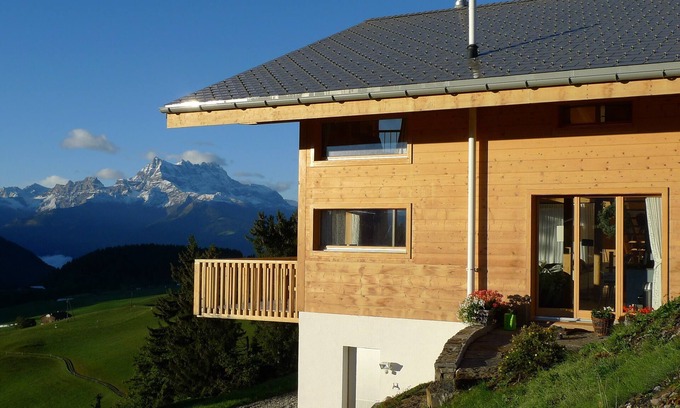 Leysin Ski Chalet | Luxury 5 Star Alpine Chalet with Sauna and Spa Amenities
