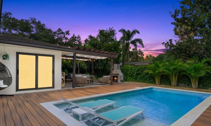 Beach Park House | Exceptional Executive Home with Heated Pool & Ocean View