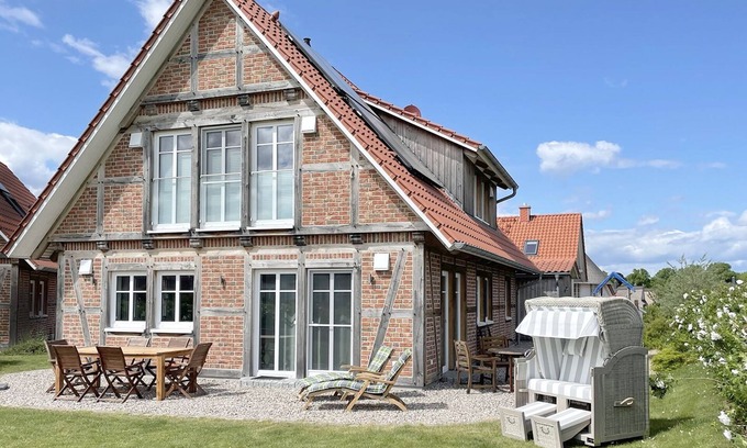 Gross Schwansee House | Elegant Half-Timbered House with Oceanfront Views