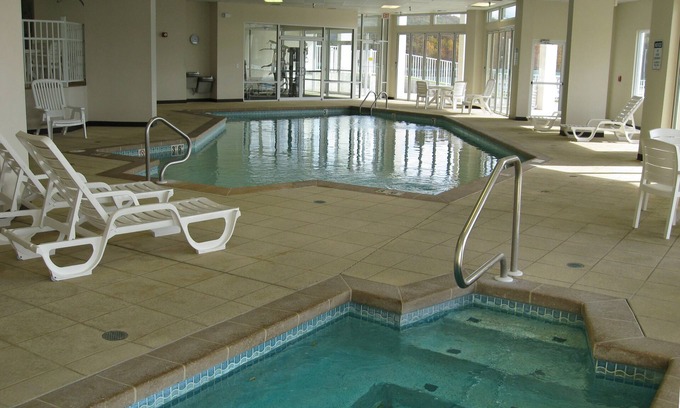 Osage Beach Condo | Guest Rated 10/10: Indoor-Outdoor Pools & Spa Retreat